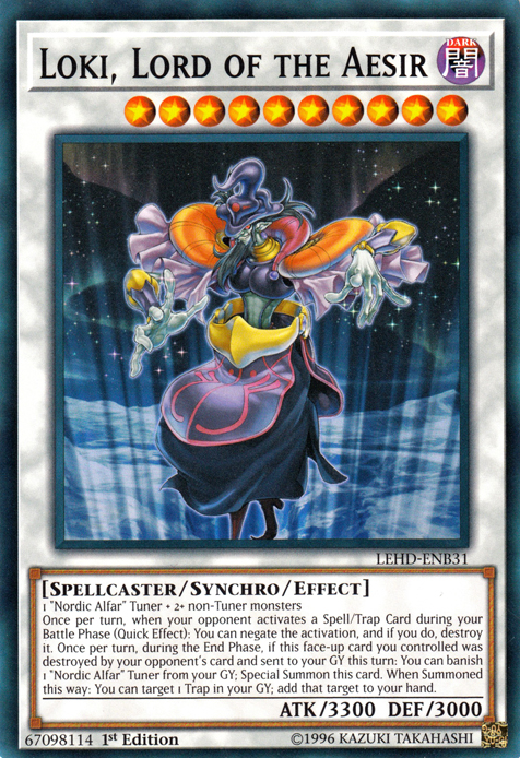 Loki, Lord of the Aesir [LEHD-ENB31] Common | Good Games Adelaide SA