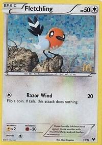 Fletchling 011/012 (McDonald's Promos 2014)  - Holofoil | Good Games Adelaide SA