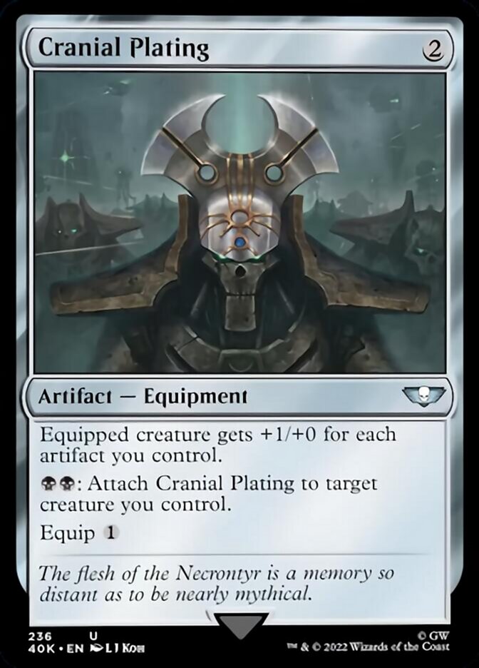 Cranial Plating [Universes Beyond: Warhammer 40,000] | Good Games Adelaide SA