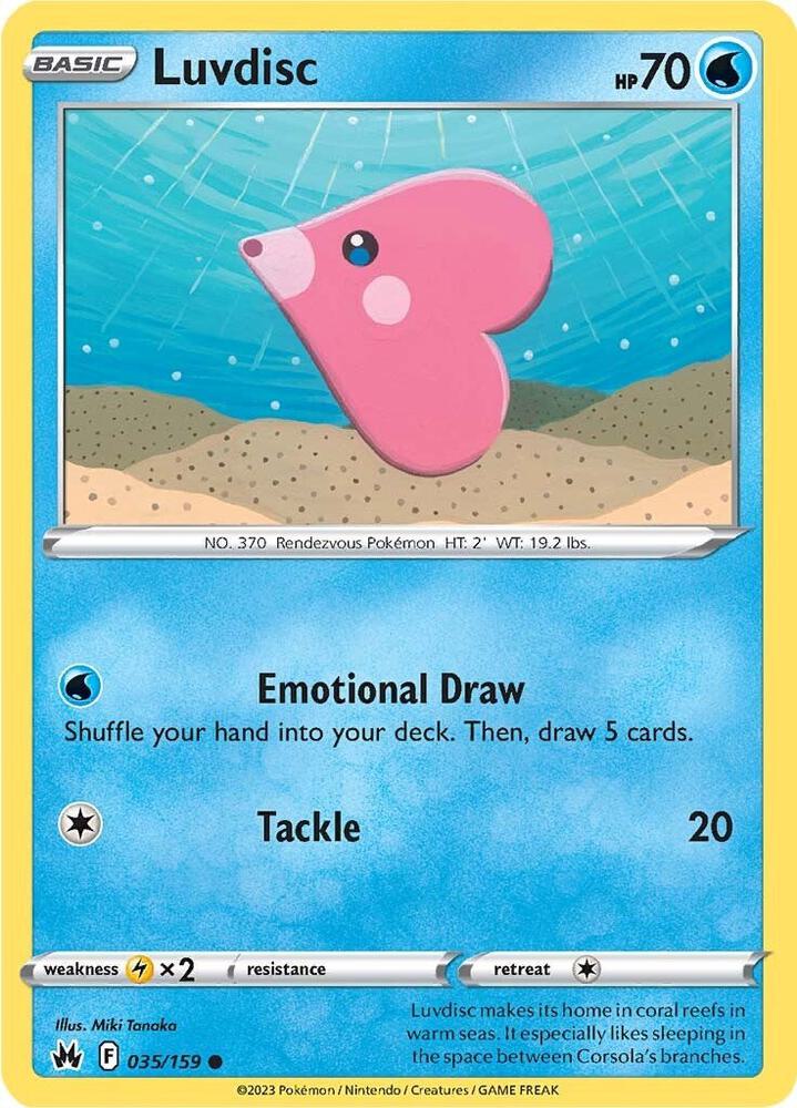 Luvdisc 035/159 (Crown Zenith)  | Good Games Adelaide SA