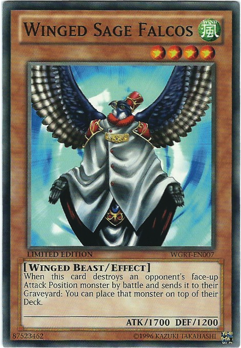 Winged Sage Falcos [WGRT-EN007] Common | Good Games Adelaide SA
