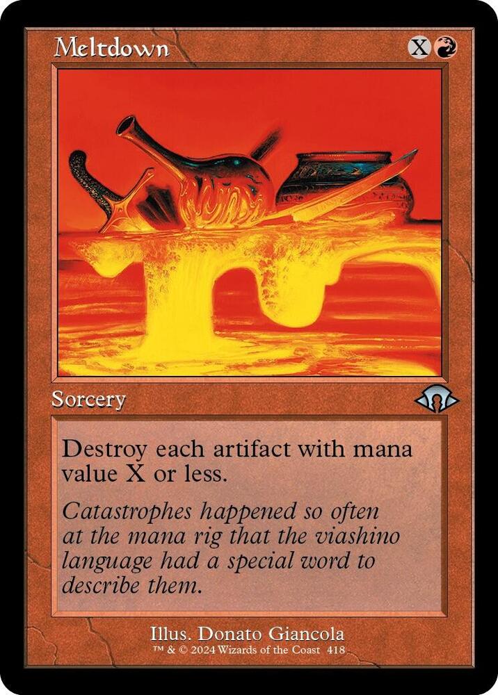 Meltdown 418/319 (Modern Horizons 3)  - Retro Foil | Good Games Adelaide SA