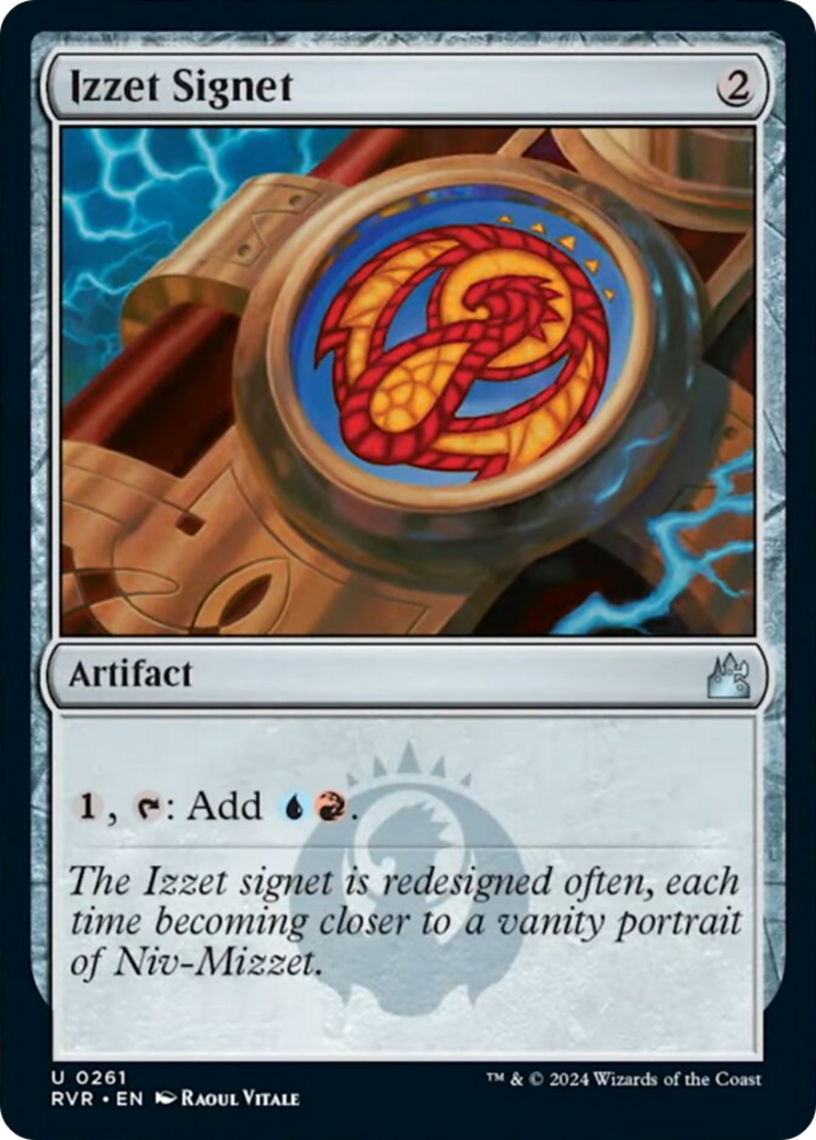 Izzet Signet [Ravnica Remastered] | Good Games Adelaide SA