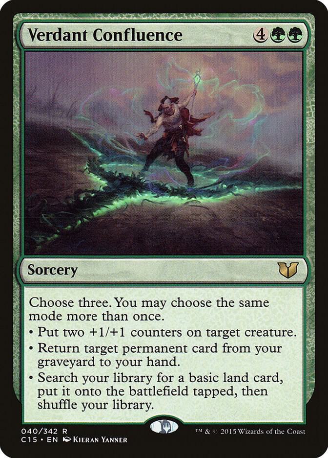 Verdant Confluence 40 (Commander 2015)  | Good Games Adelaide SA