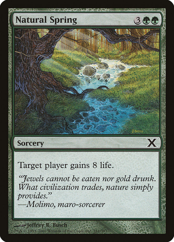 Natural Spring 281 (10th Edition)  | Good Games Adelaide SA