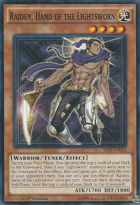 Raiden, Hand of the Lightsworn [SR02-EN022] Common | Good Games Adelaide SA