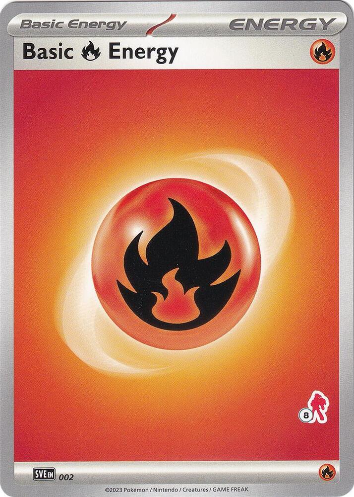 Basic Fire Energy Armarouge 8 002 (Battle Academy 2024)  | Good Games Adelaide SA