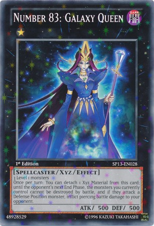 Number 83: Galaxy Queen [SP13-EN028] Starfoil Rare | Good Games Adelaide SA