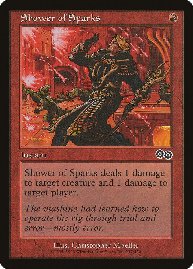 Shower of Sparks 217 (Urza's Saga)  | Good Games Adelaide SA