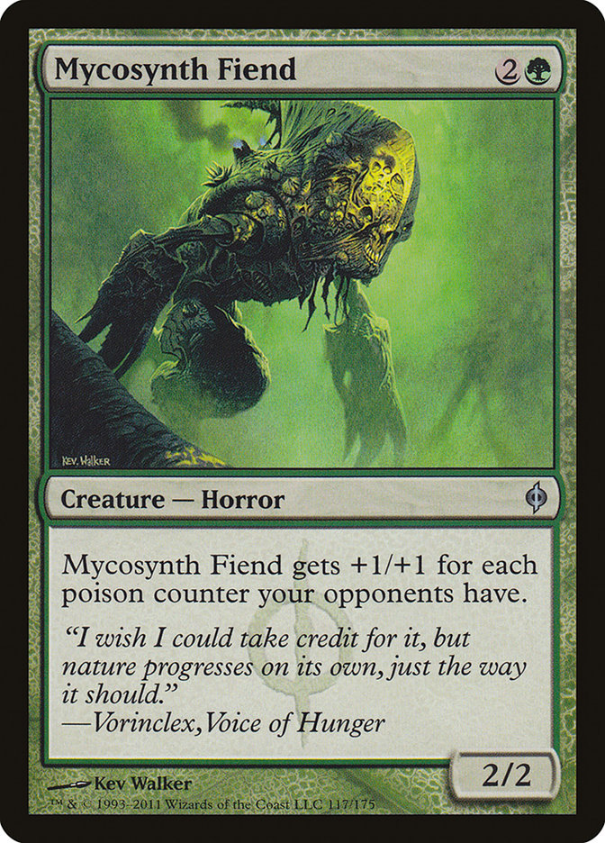 Mycosynth Fiend 117 (New Phyrexia)  | Good Games Adelaide SA