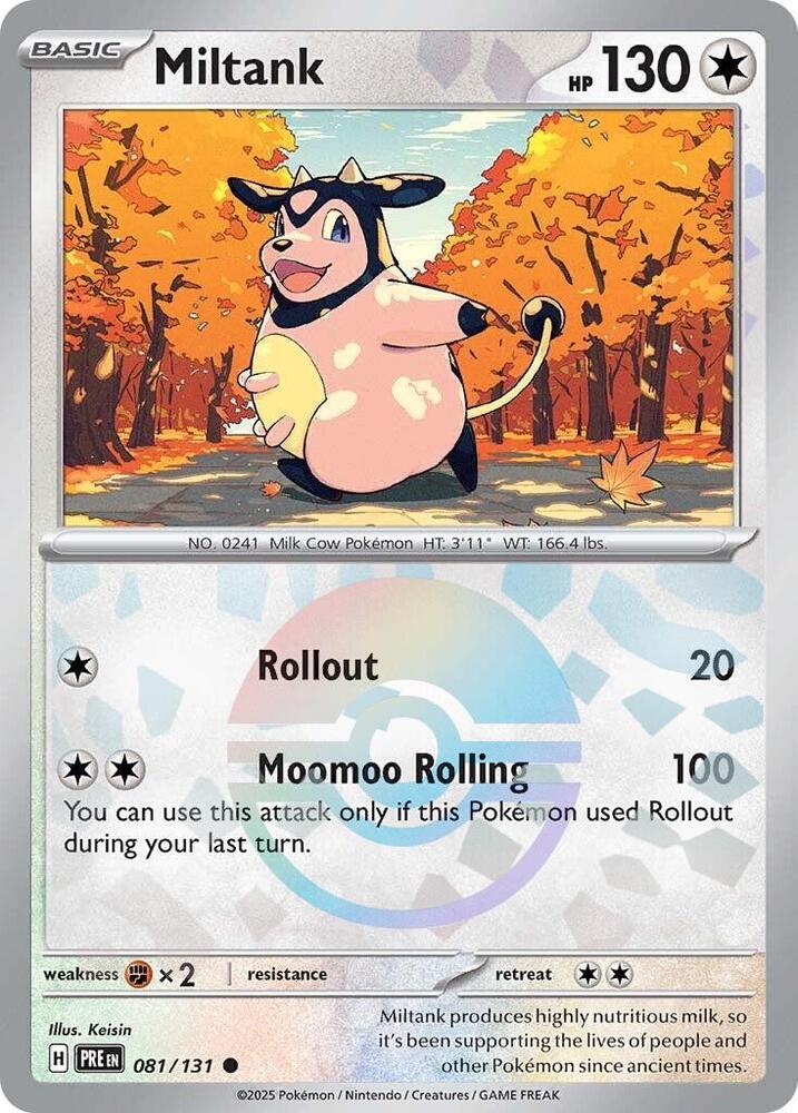 Miltank (081/131) (Poke Ball Pattern) [Scarlet & Violet: Prismatic Evolutions] | Good Games Adelaide SA