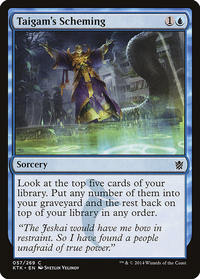 Taigam's Scheming 57 (Khans of Tarkir)  | Good Games Adelaide SA