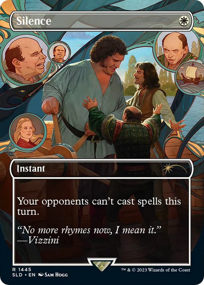 Silence 1445 (Secret Lair Drop Series)  - Foil | Good Games Adelaide SA