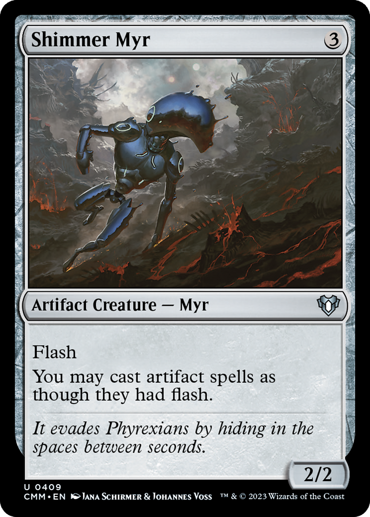 Shimmer Myr [Commander Masters] | Good Games Adelaide SA