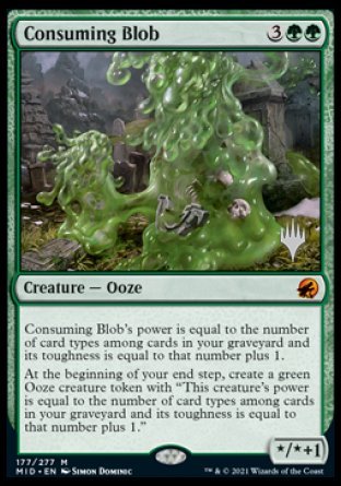 Consuming Blob (Promo Pack) [Innistrad: Midnight Hunt Promos] | Good Games Adelaide SA