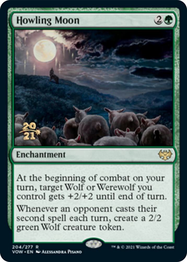Howling Moon 204 (Prerelease Cards)  - Foil | Good Games Adelaide SA