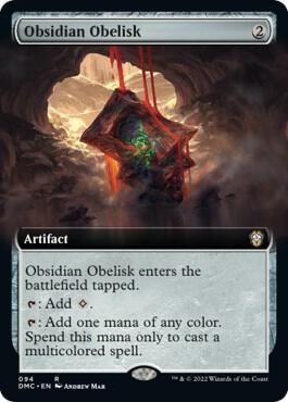 Obsidian Obelisk Extended Art 94 (Commander: Dominaria United)  | Good Games Adelaide SA