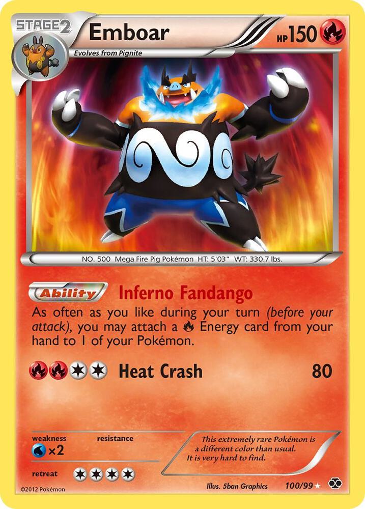 Emboar 100/99 (Next Destinies)  - Holofoil | Good Games Adelaide SA
