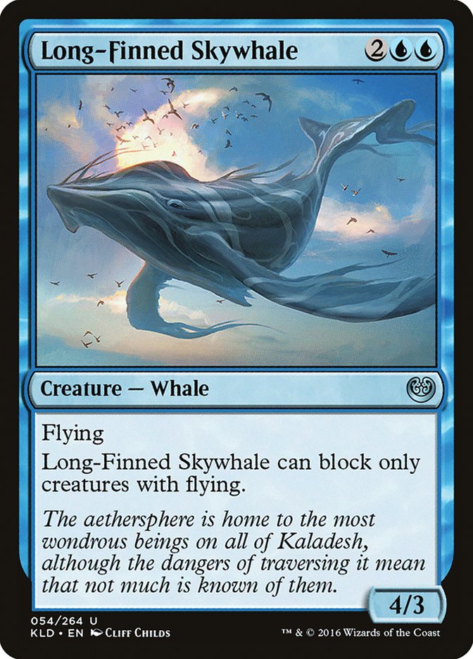Long-Finned Skywhale [Kaladesh] | Good Games Adelaide SA