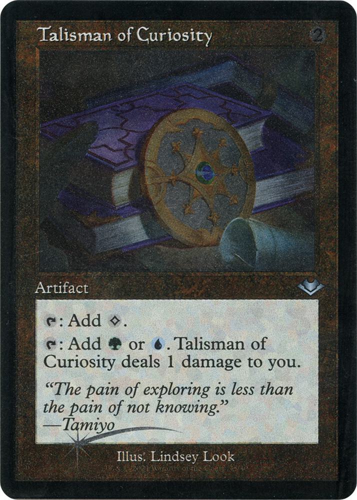 Talisman of Curiosity 35 (Modern Horizons)  - Retro Etched Foil | Good Games Adelaide SA
