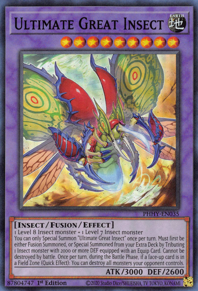 Ultimate Great Insect [PHHY-EN035] Super Rare | Good Games Adelaide SA