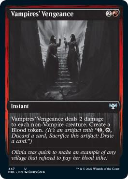 Vampires Vengeance 447 (Innistrad: Double Feature)  - Foil | Good Games Adelaide SA