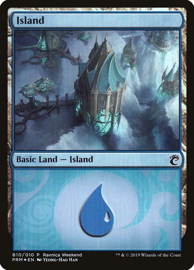 Island Simic B10 10 (Launch Party & Release Event Promos)  - Foil | Good Games Adelaide SA