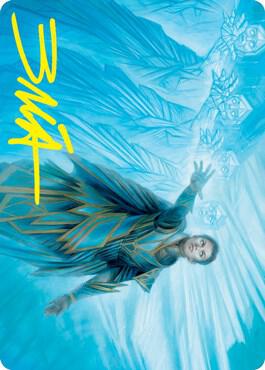 Echoing Equation Art Card Gold Stamped Signature 24 (Art Series: Strixhaven)  | Good Games Adelaide SA