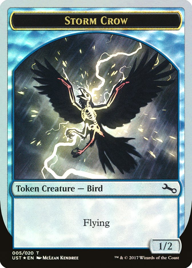 Storm Crow Token [Unstable Tokens] | Good Games Adelaide SA