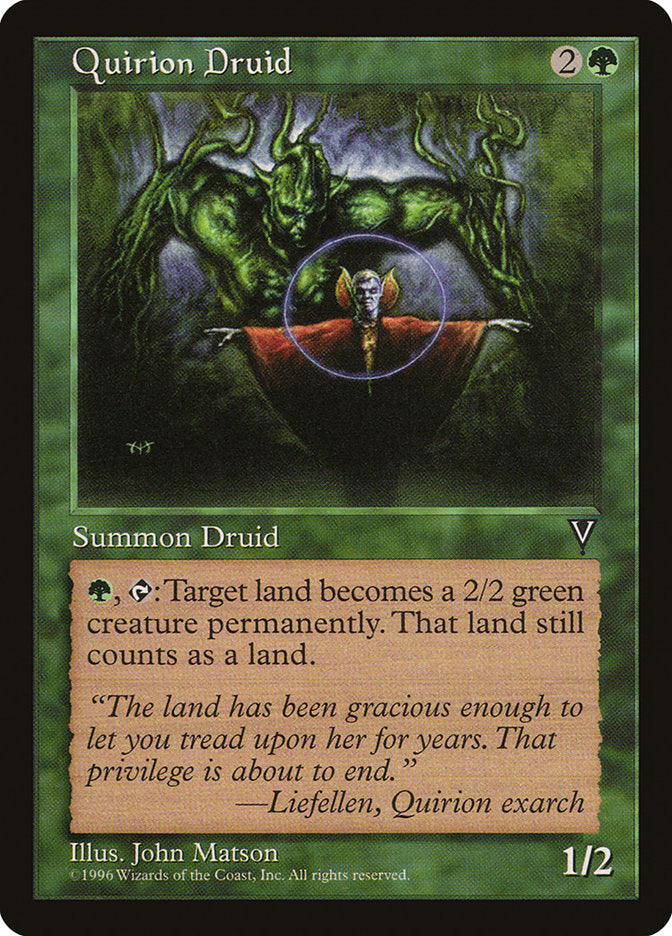 Quirion Druid  (Visions)  | Good Games Adelaide SA