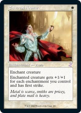 Ethereal Armor 293 (Time Spiral: Remastered)  - Foil | Good Games Adelaide SA