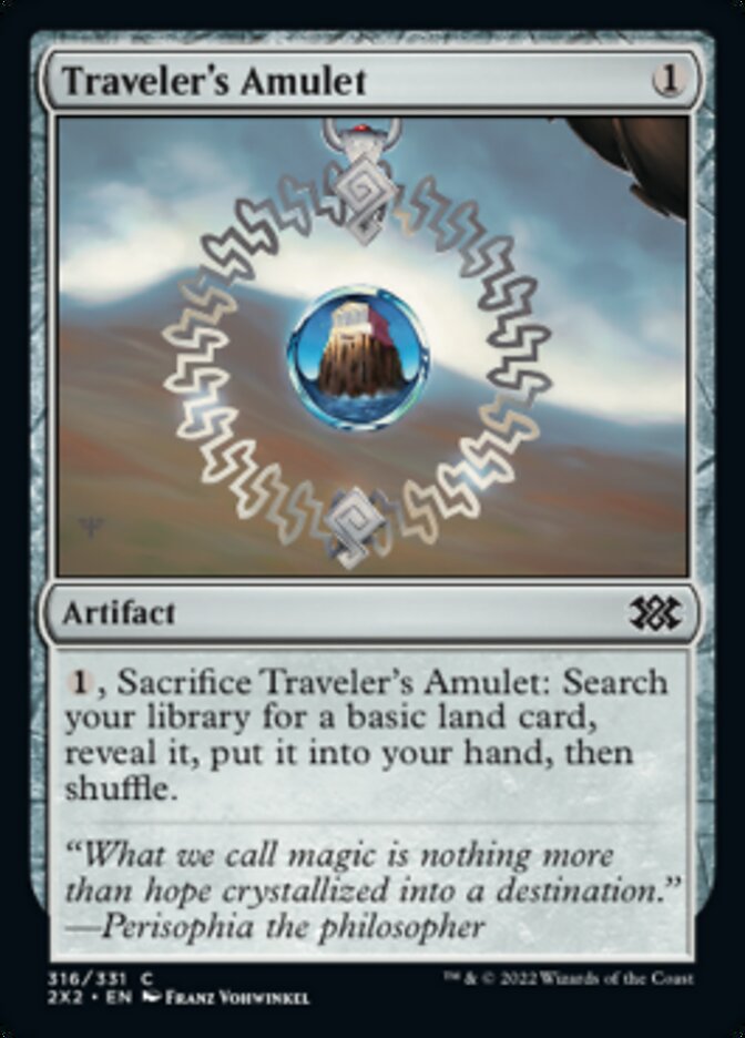 Traveler's Amulet [Double Masters 2022] | Good Games Adelaide SA