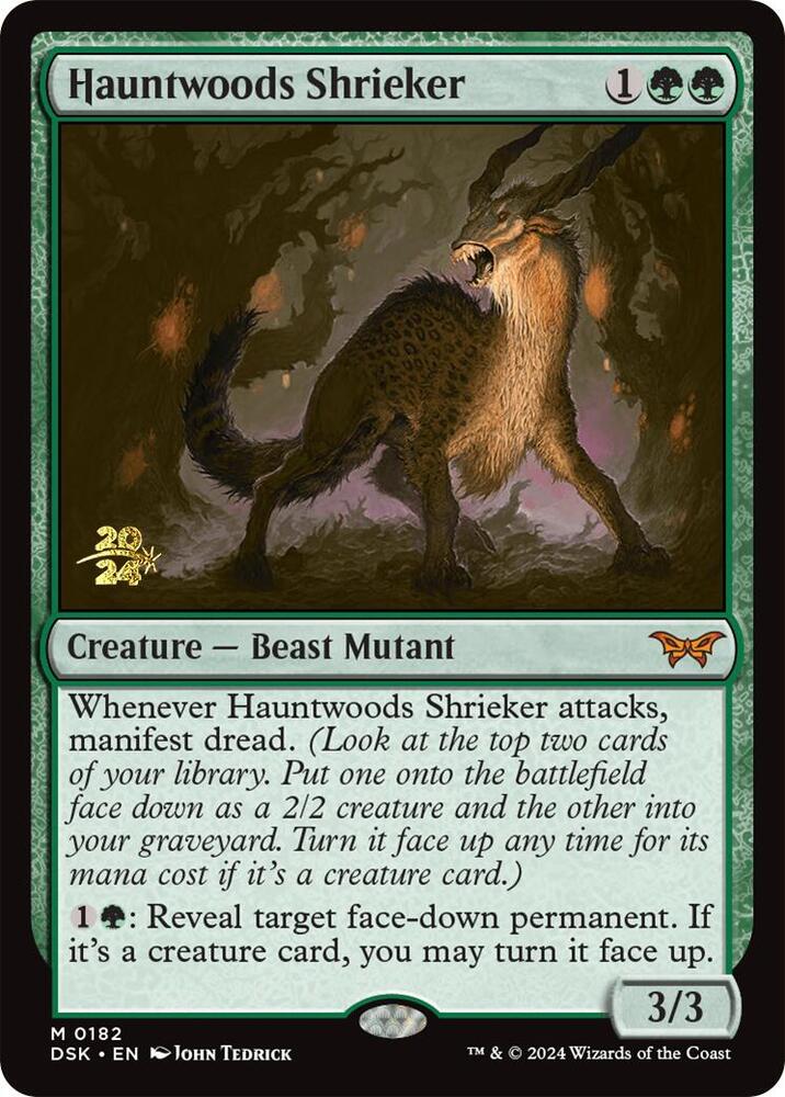 Hauntwoods Shrieker 182 (Prerelease Cards)  - Foil | Good Games Adelaide SA
