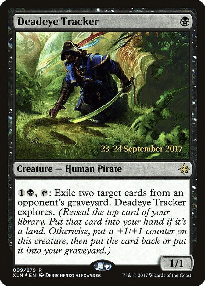 Deadeye Tracker 99 (Prerelease Cards)  - Foil | Good Games Adelaide SA
