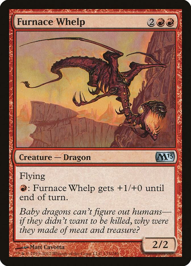 Furnace Whelp 133 (Magic 2013 (M13))  - Foil | Good Games Adelaide SA