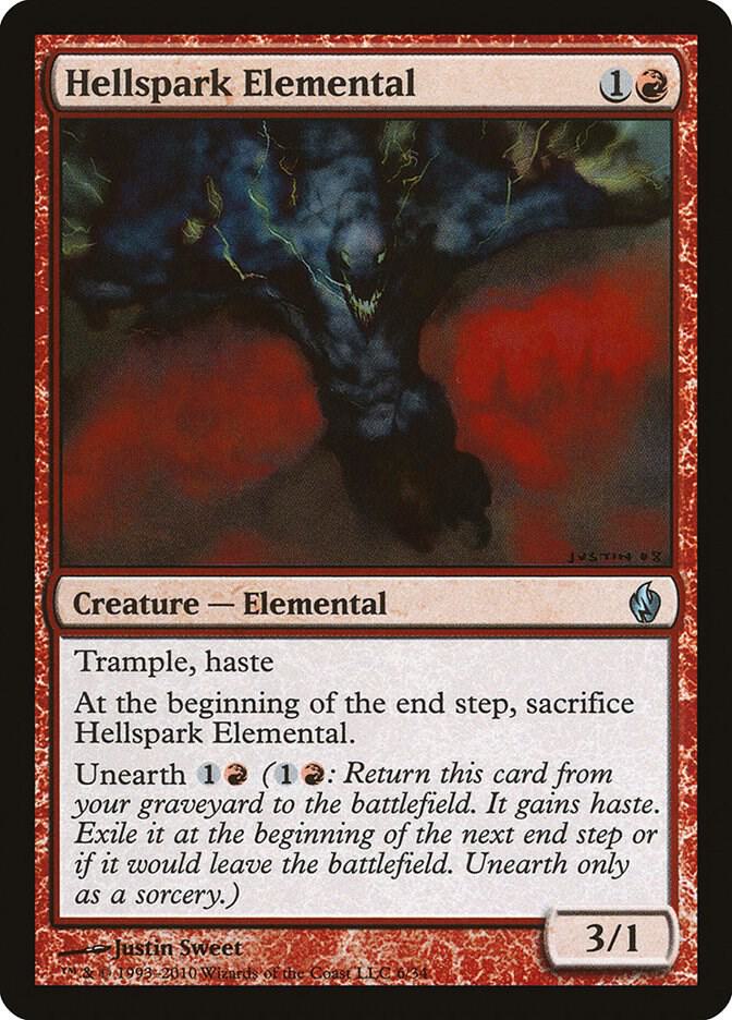 Hellspark Elemental 6 (Premium Deck Series: Fire and Lightning)  - Foil | Good Games Adelaide SA