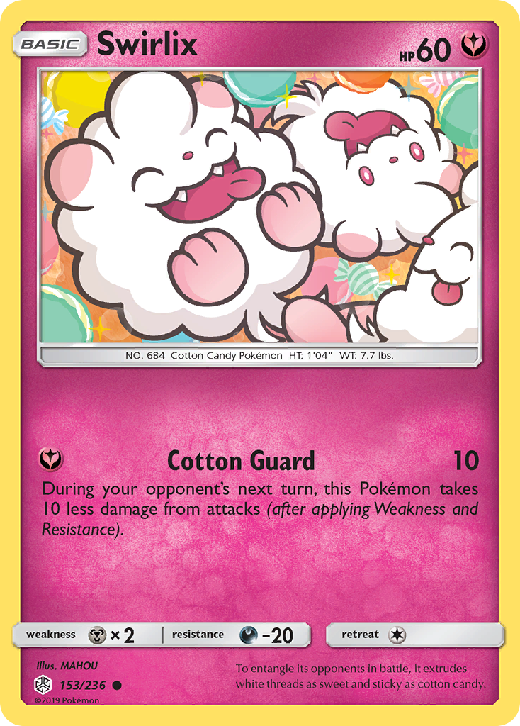 Swirlix (153/236) [Sun & Moon: Cosmic Eclipse] | Good Games Adelaide SA
