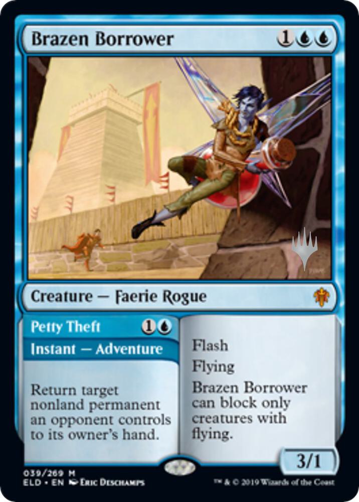 Brazen Borrower 39 (Promo Pack: Throne of Eldraine)  - Foil | Good Games Adelaide SA