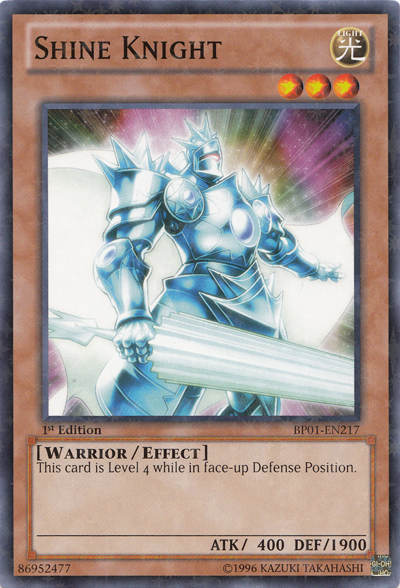 Shine Knight [BP01-EN217] Starfoil Rare | Good Games Adelaide SA