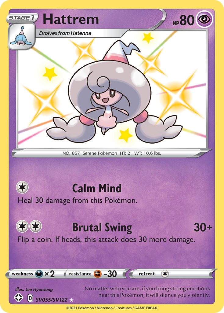 Hattrem (SV055/SV122) [Sword & Shield: Shining Fates] | Good Games Adelaide SA