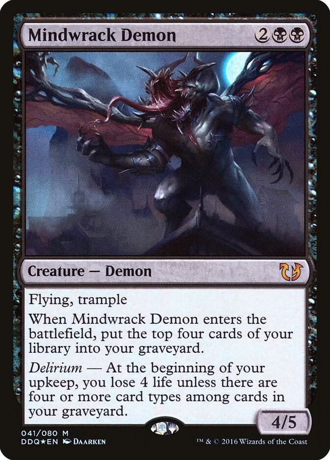 Mindwrack Demon 41 (Duel Decks: Blessed vs. Cursed)  - Foil | Good Games Adelaide SA
