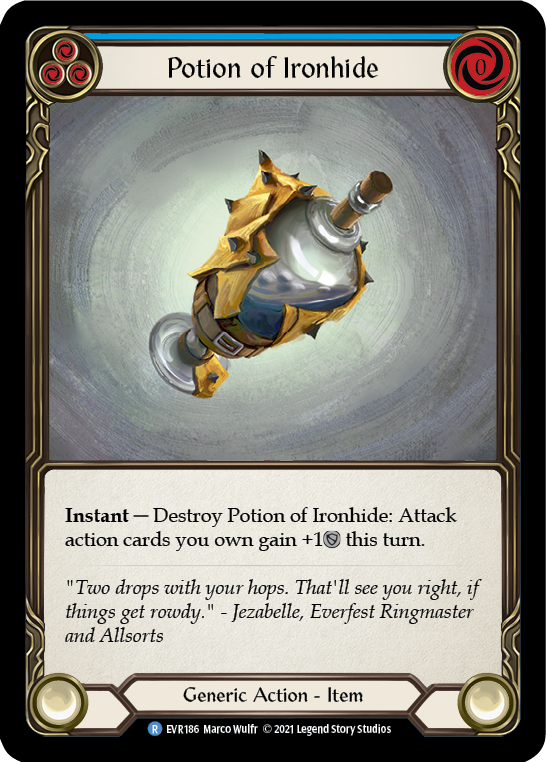 Potion of Ironhide [EVR186] (Everfest)  1st Edition Normal | Good Games Adelaide SA