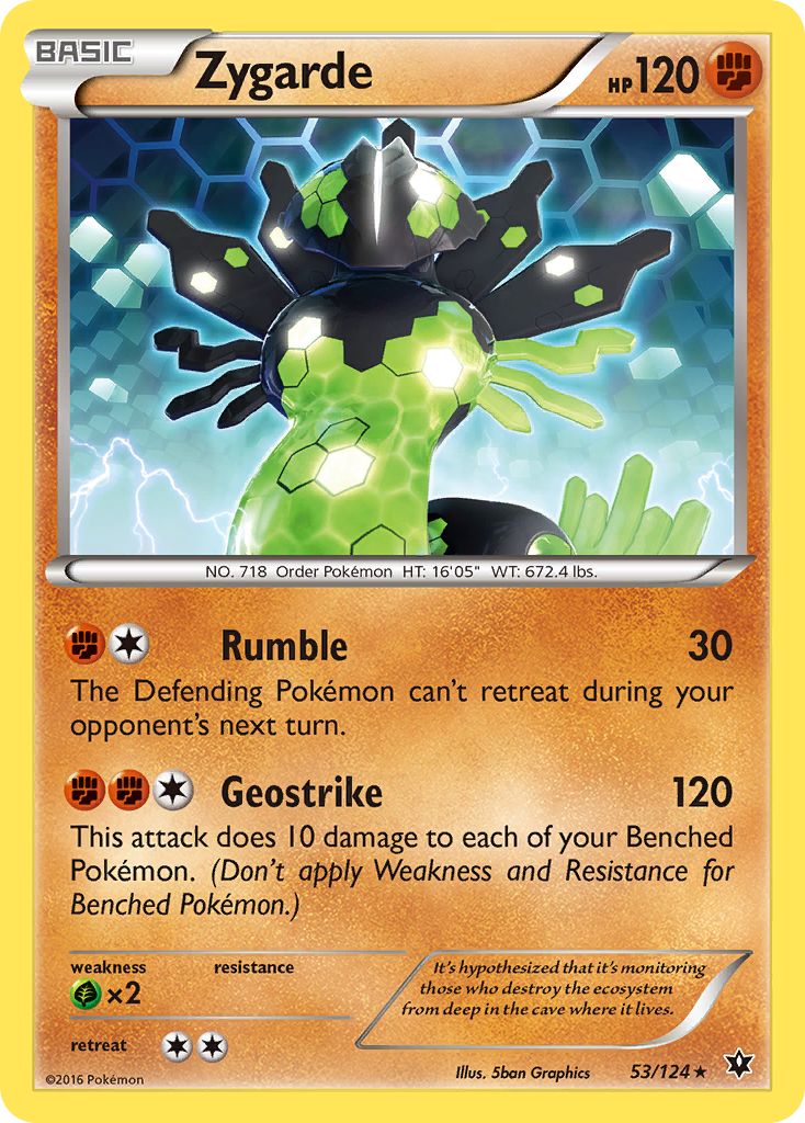 Zygarde (53/124) [XY: Fates Collide] | Good Games Adelaide SA