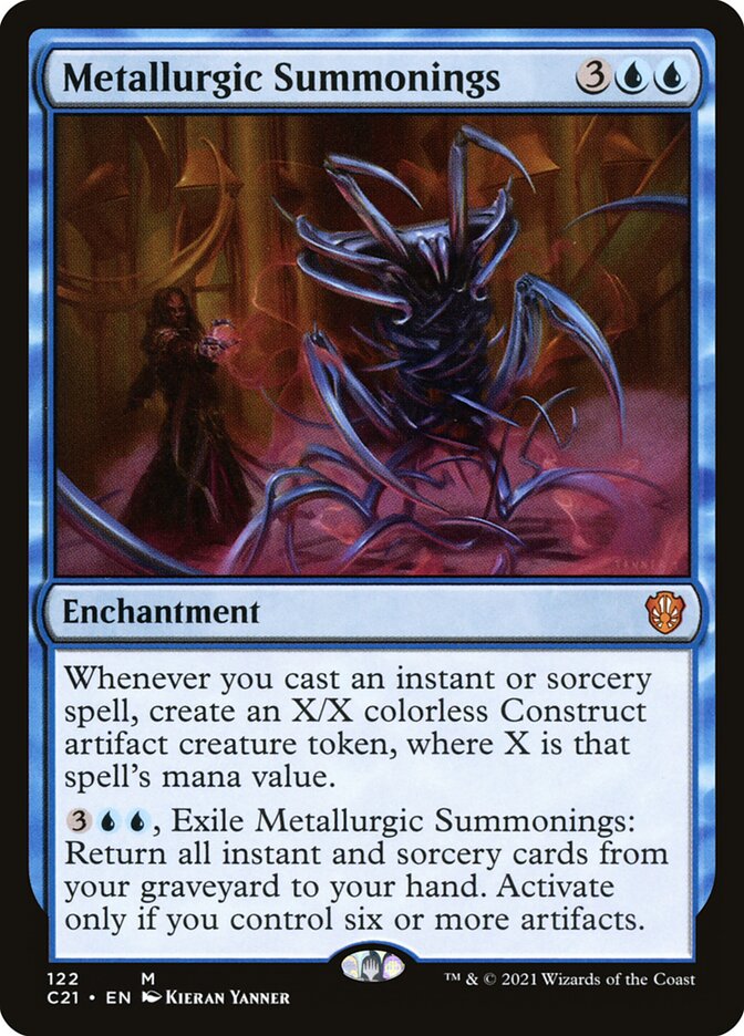 Metallurgic Summonings 122 (Commander 2021)  | Good Games Adelaide SA