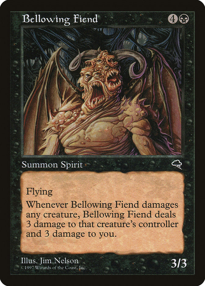 Bellowing Fiend [Tempest] | Good Games Adelaide SA