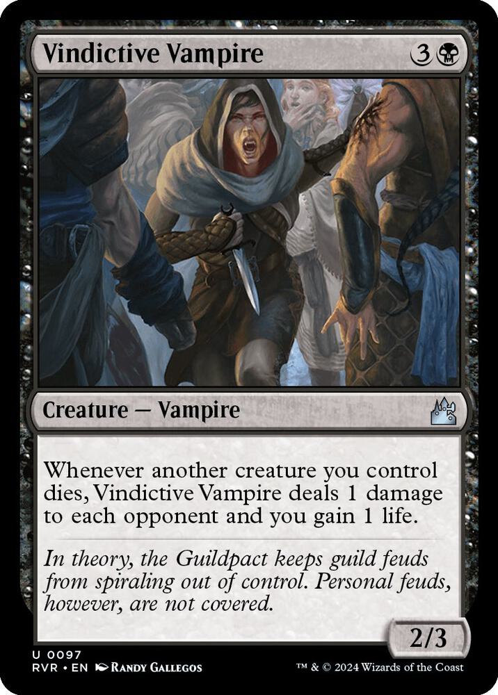 Vindictive Vampire 97 (Ravnica Remastered)  - Foil | Good Games Adelaide SA