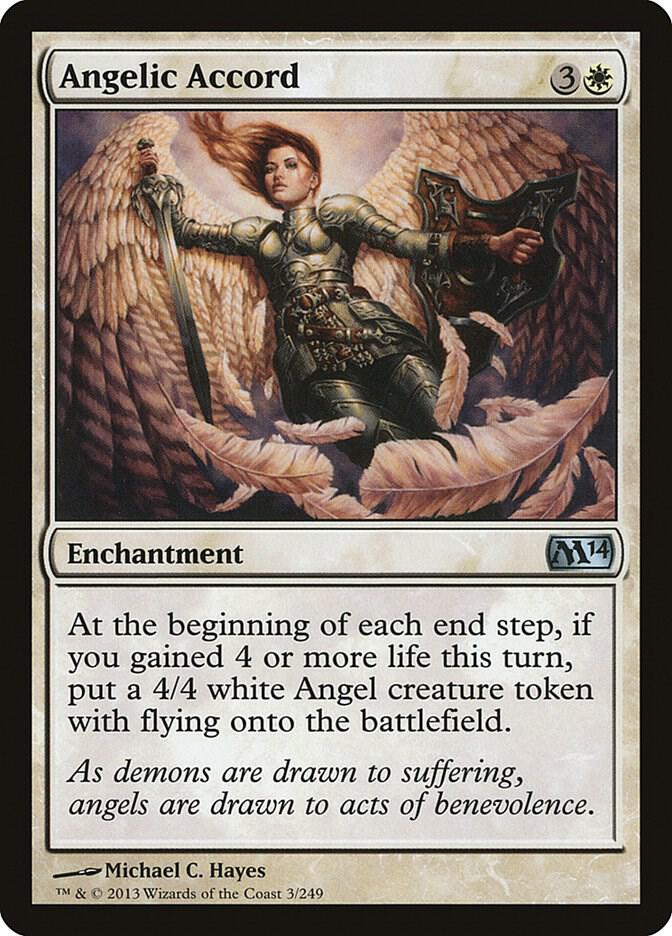 Angelic Accord 3 (Magic 2014 (M14))  - Foil | Good Games Adelaide SA