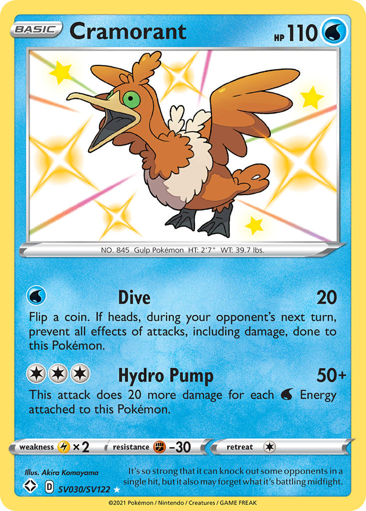 Cramorant (SV030/SV122) [Sword & Shield: Shining Fates] | Good Games Adelaide SA