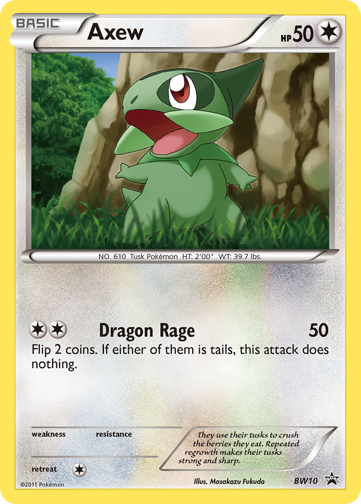 Axew (BW10) [Black & White: Black Star Promos] | Good Games Adelaide SA