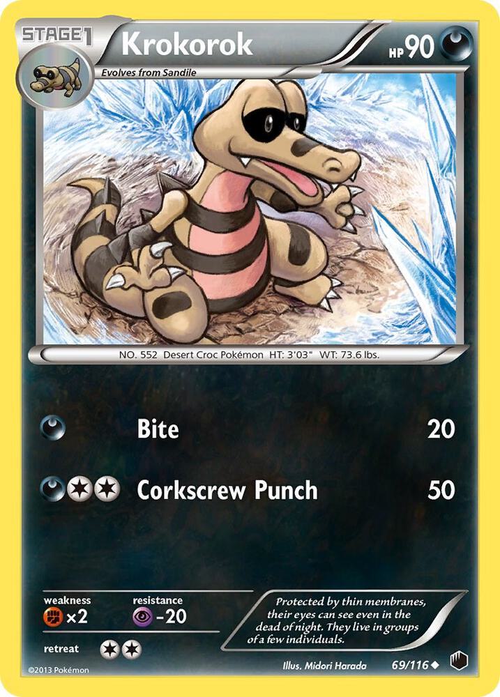 Krokorok 69/116 (Plasma Freeze)  - Reverse Holofoil | Good Games Adelaide SA